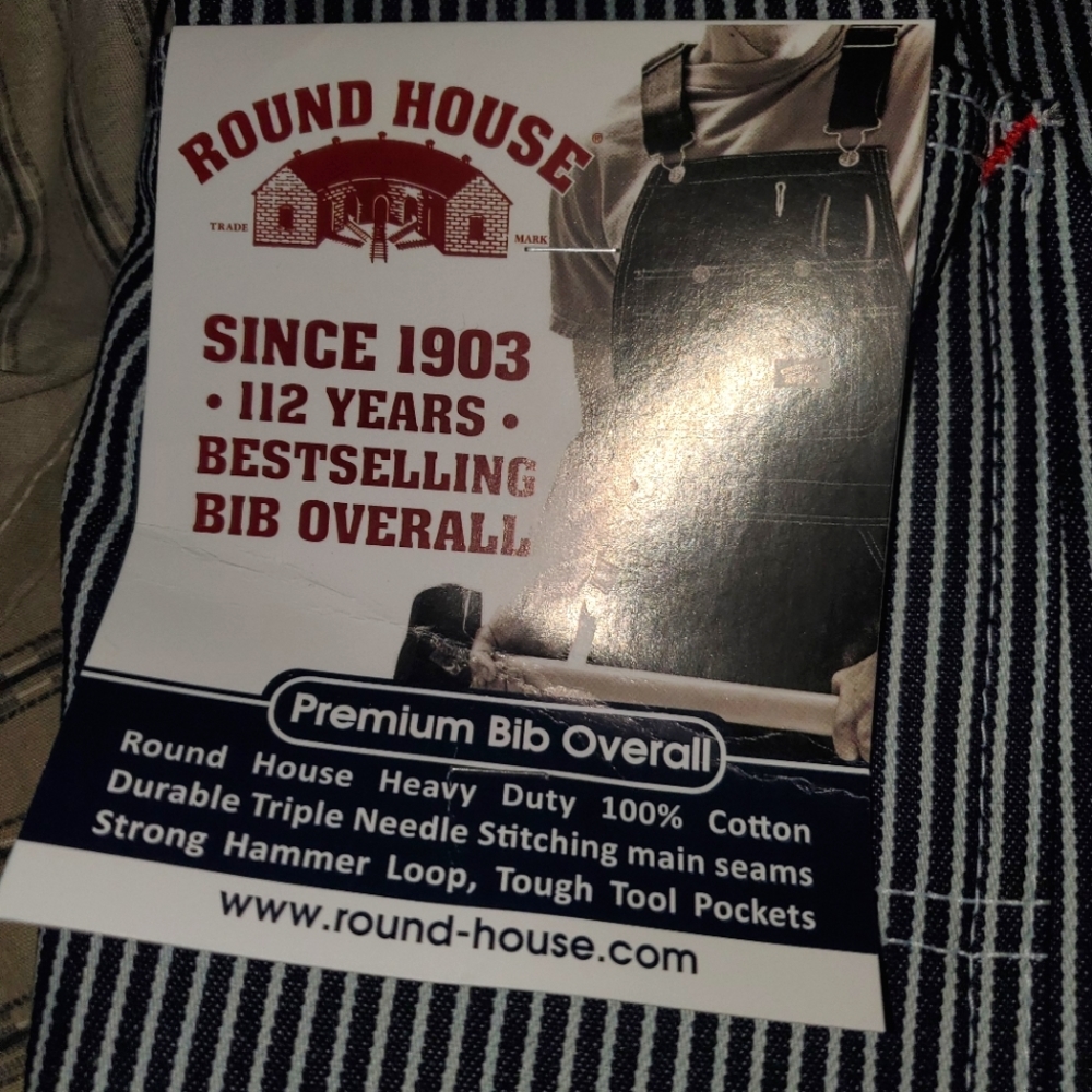 Brand new round house overalls size 50 30